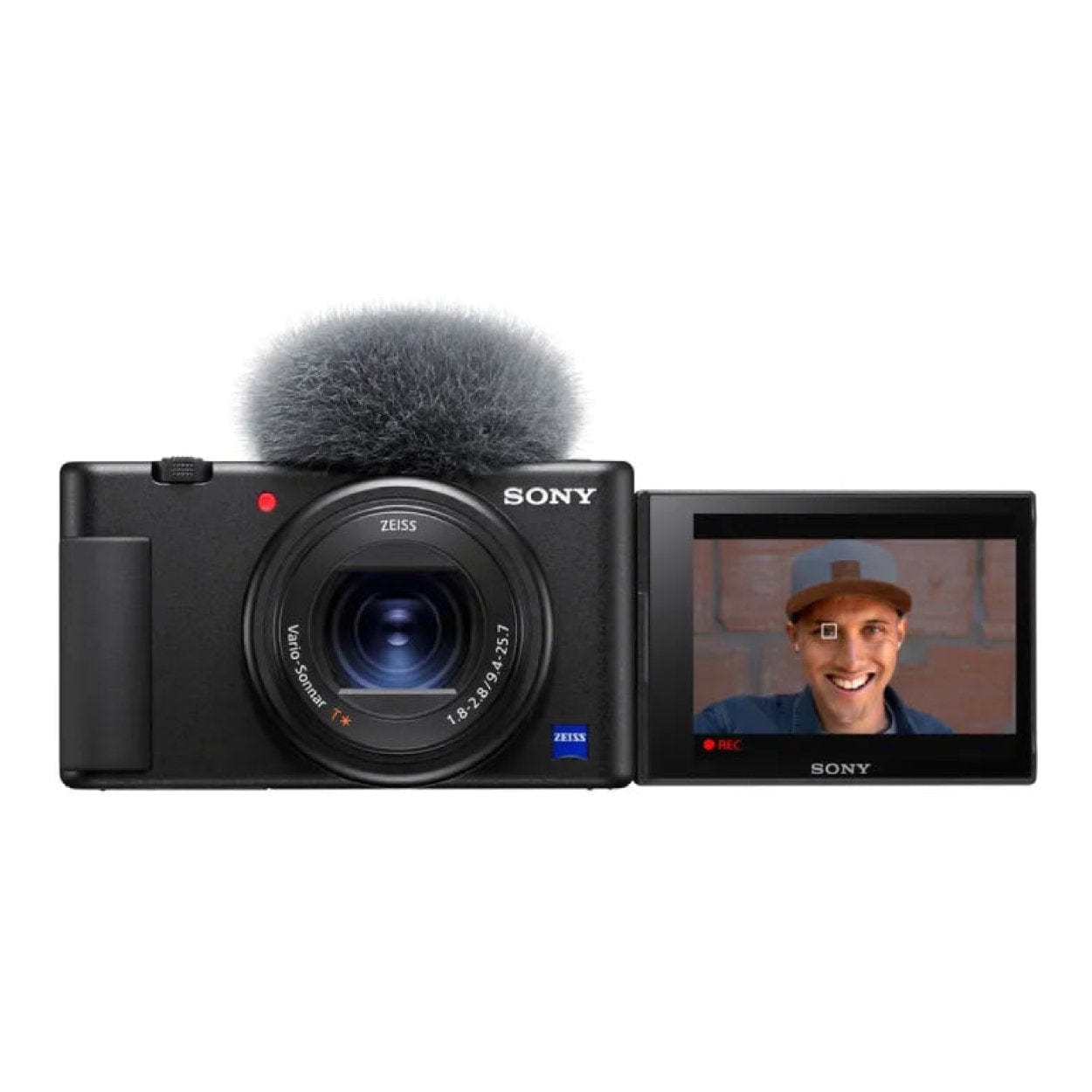 Sony ZV-1 20.1MP Digital Camera Black with ZEISS 24-70mm f/1.8-2.8