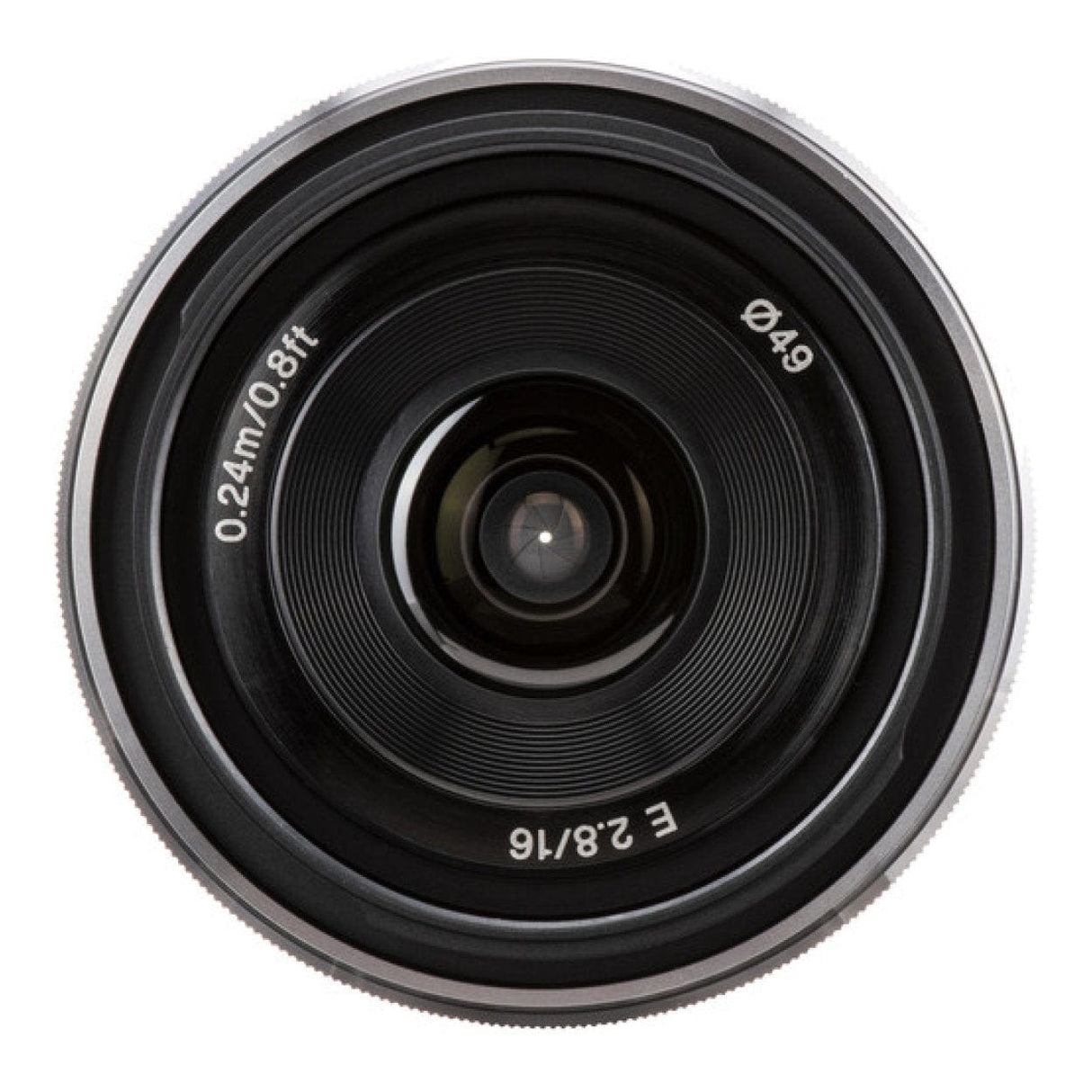Sony E 16mm f/2.8 Camera Lens Silver SOE16F28