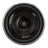 Sony E 16mm f/2.8 Camera Lens Silver SOE16F28