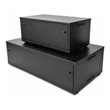 Mecer Battery Bbox for 2 x 200Ah Battery with Adjustable Feet SOL-BBB-2-200A-BLK