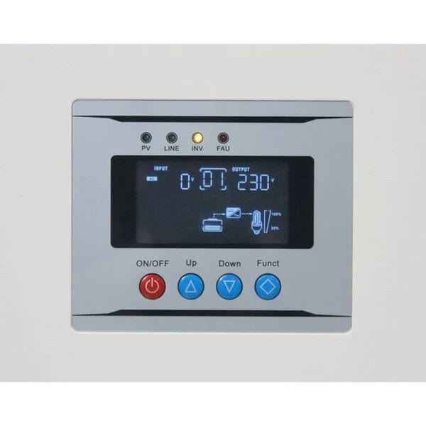 Mecer 1kVA 1kW Lithium Battery Inverter Trolley with 50Ah Lithium-ion Battery and 820W MPPT Controller SOL-I-BB-M1L (Opened Box)