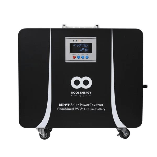 Kool Energy 1kVA 1kW Lithium Battery Pure Sine Wave Inverter 820W Solar Charge Controller SOL-I-CN-1L (Opened Box)