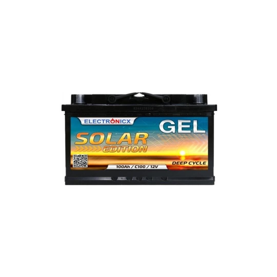 Solarix 12V 100AH Gel Battery SOLAGM12V100