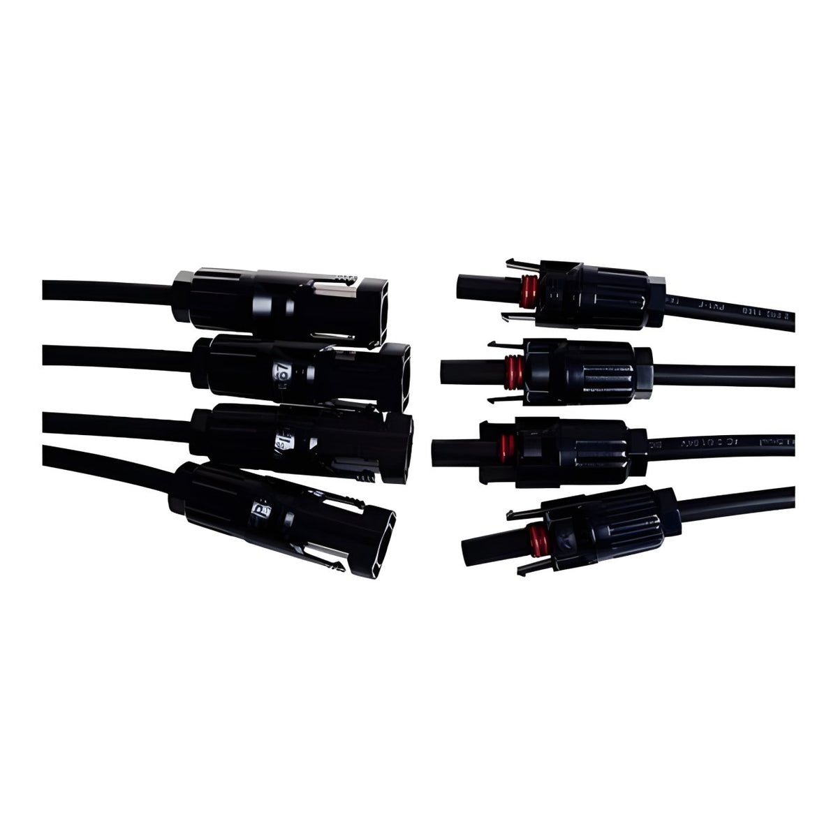 SOLARIX Solar Connector Y-connector 4-way to 1-way Panel Combiner Cable Set SOLPAMY041