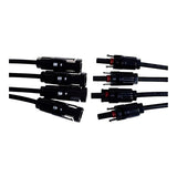 SOLARIX Solar Connector Y-connector 4-way to 1-way Panel Combiner Cable Set SOLPAMY041