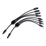 SOLARIX Solar Connector Y-connector 4-way to 1-way Panel Combiner Cable Set SOLPAMY041