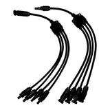 SOLARIX Solar Connector Y-connector 4-way to 1-way Panel Combiner Cable Set SOLPAMY041