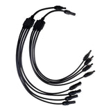 SOLARIX Solar Connector Y-connector 4-way to 1-way Panel Combiner Cable Set SOLPAMY041