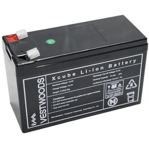 Solarix XCube 12V 8Ah Rechargeable Lithium Battery SOLXCLB12V8AH