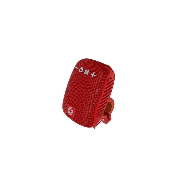 SonicGear SonicGo! BikeClipz Portable Wireless Cycling Speaker - Brilliant Red