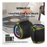 SonicGear SonicGo Boom 2 Portable Bluetooth Speaker SONICGOBOOM2