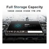 Silicon Power Ace A55 2.5-inch 2TB SATA III 3D TLC Internal SSD SP002TBSS3A55S25