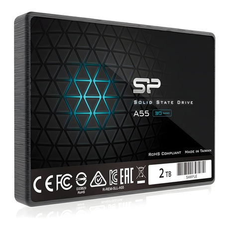 Silicon Power Ace A55 2.5-inch 2TB SATA III 3D TLC Internal SSD SP002TBSS3A55S25
