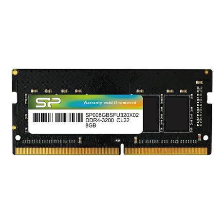 Silicon Power SP008GBSFU320X02 SO-DIMM Memory Module 8GB 1 x 8GB DDR4 3200MHz