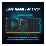 Silicon Power SP016GBSVU480F02 SO-DIMM ECC Memory Module 16GB 1 x 16GB DDR5 4800MHz