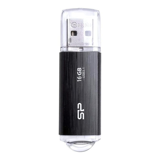 Silicon Power Blaze B02 16GB USB Type-A 3.2 Black USB Flash Drive SP016GBUF3B02V1K