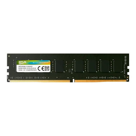 Silicon Power SP032GBLFU320X02 Memory Module 32GB 1 x 32GB DDR4 3200MHz