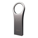 Silicon Power Jewel J80 32GB Titanium USB Flash Drive SP032GBUF3J80V1T