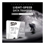 Silicon Power Superior A2 64GB MicroSDXC UHS-I Class 10 Memory Card SP064GBSTXDA2V20SP