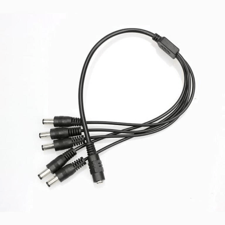 Folksafe 1-Way to 5-Way Power Splitter 5-pack SP1-5