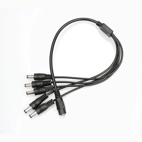 Folksafe 1-Way to 5-Way Power Splitter 5-pack SP1-5