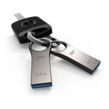 Silicon Power Jewel J80 128GB Titanium USB Flash Drive SP128GBUF3J80V1T