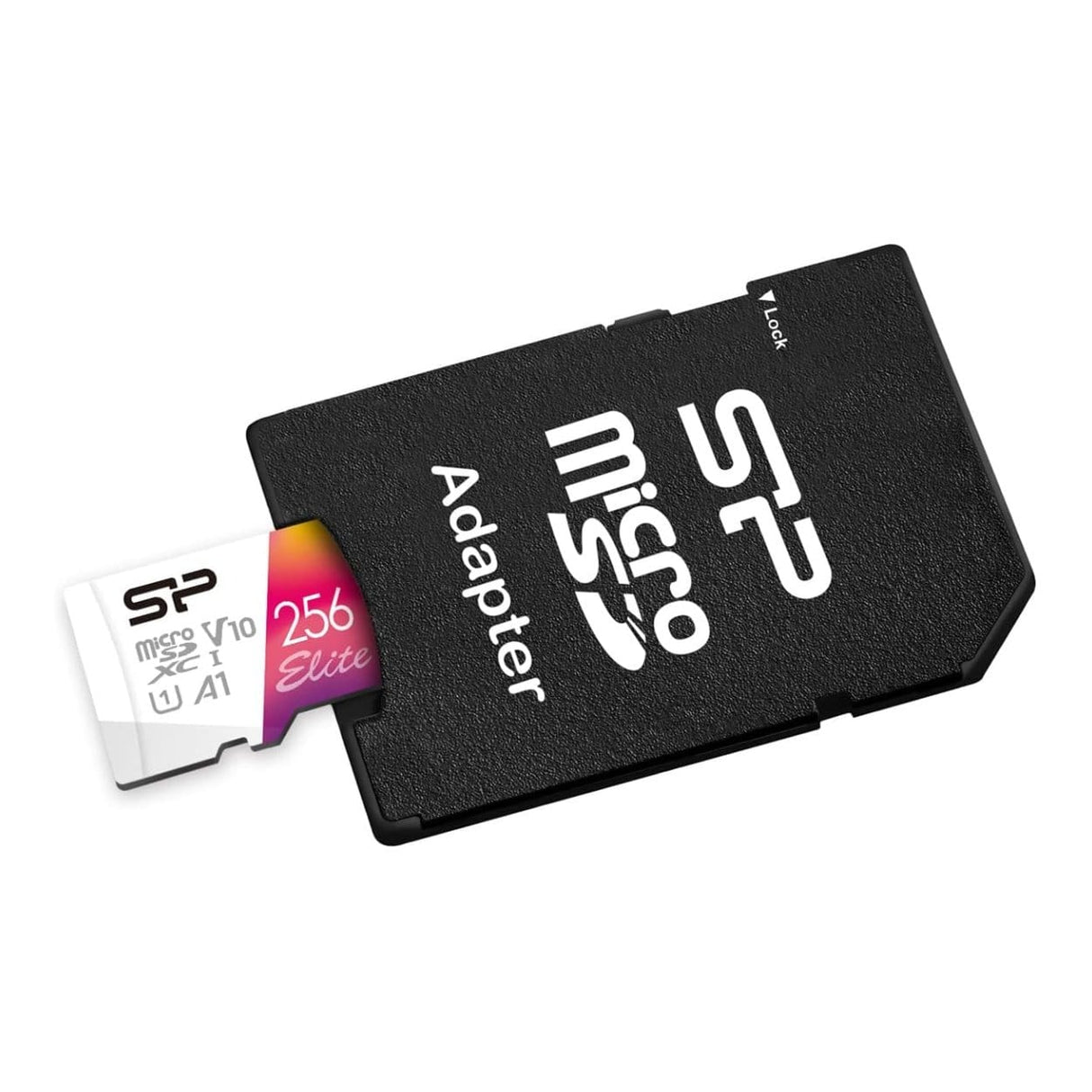 Silicon Power Elite 256GB MicroSDXC UHS-I Class 10 Memory Card SP256GBSTXBV1V20SP