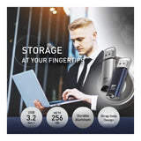 Silicon Power Marvel M02 256GB USB Type-A 3.2 Blue USB Flash Drive SP256GBUF3M02V1B