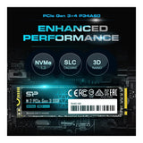 Silicon Power P34A60 512GB M.2 PCIe NVMe SLC Internal SSD SP512GBP34A60M28