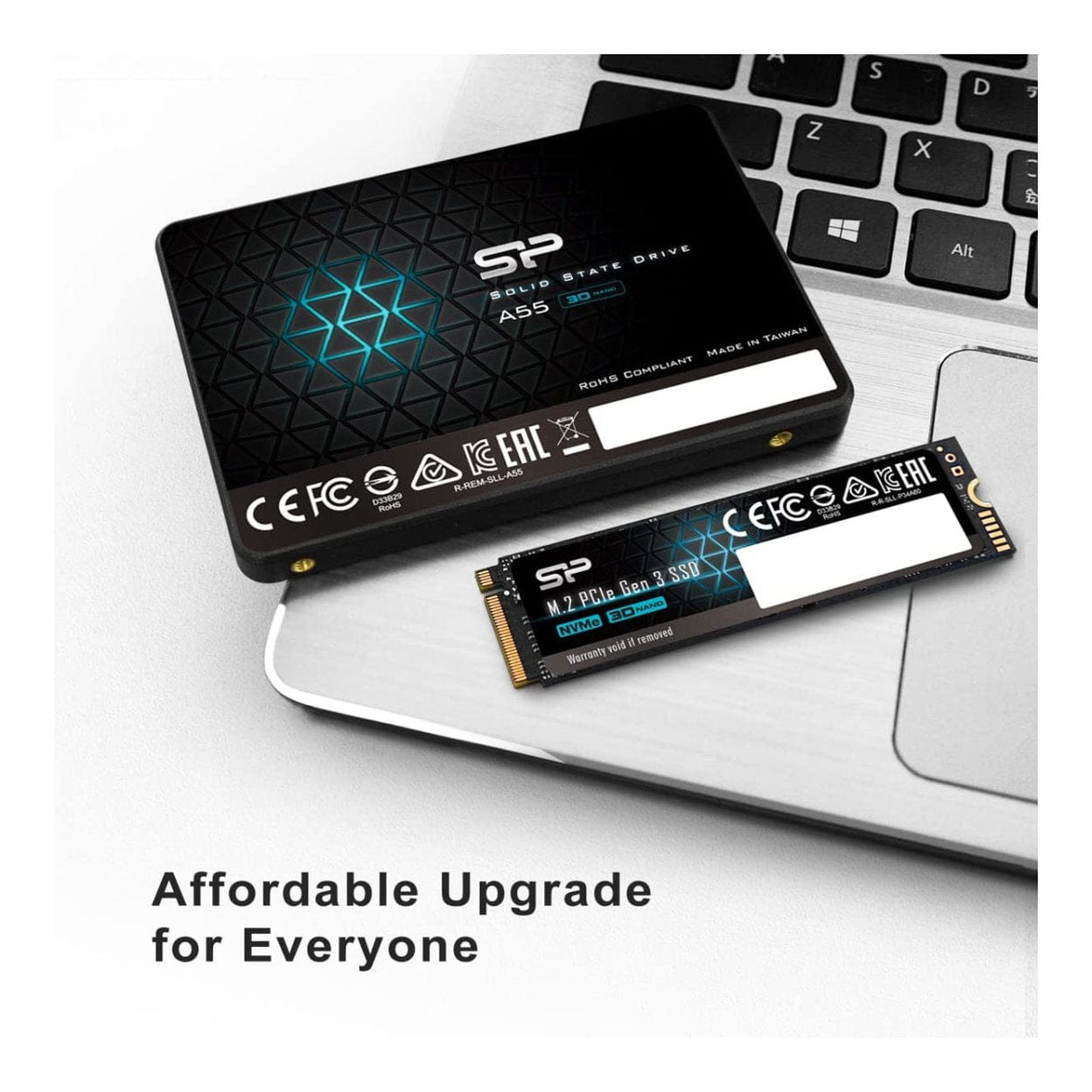 Silicon Power Ace A55 2.5-inch 512GB SATA III 3D TLC Internal SSD SP512GBSS3A55S25