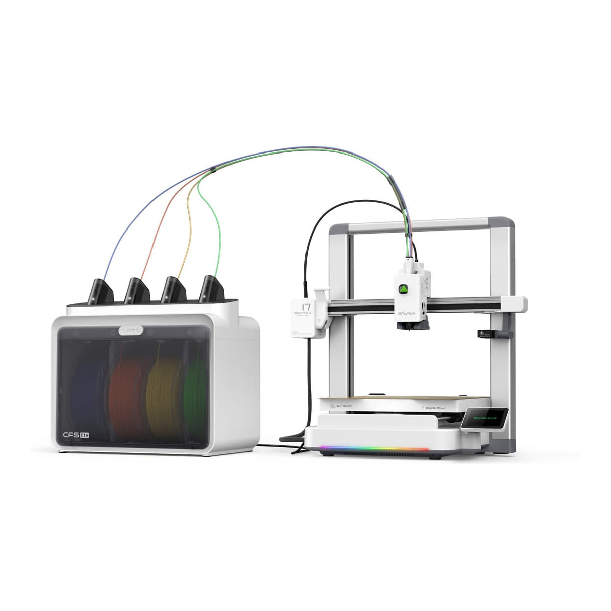 Creality 3D SparkX i7 3D Printer with CFS Lite 4 Filament Dispenser