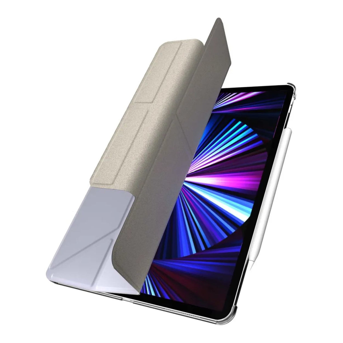 SwitchEasy Origami Nude 12.9-inch Folding Folio Case for iPad Pro Alaskan Blue SPD212037AB22