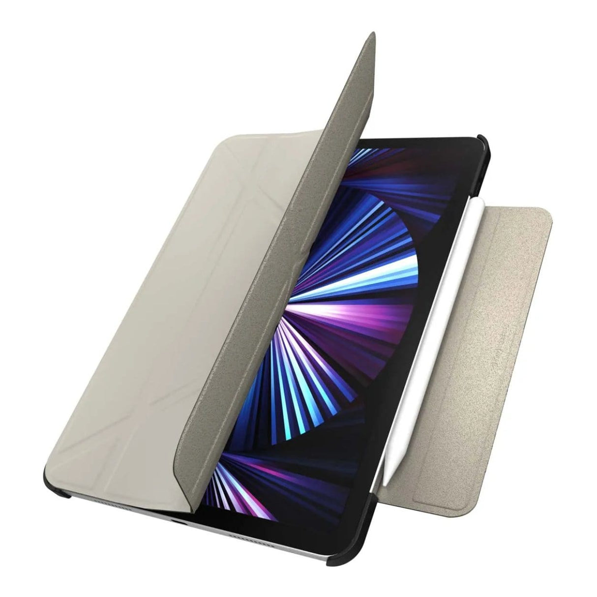 SwitchEasy Origami 11-inch Folio Tablet Case for iPad - Starlight SPD219093SI22