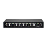 Scoop 10-port 96W Fast Ethernet AI PoE Network Switch SPS-8F2F