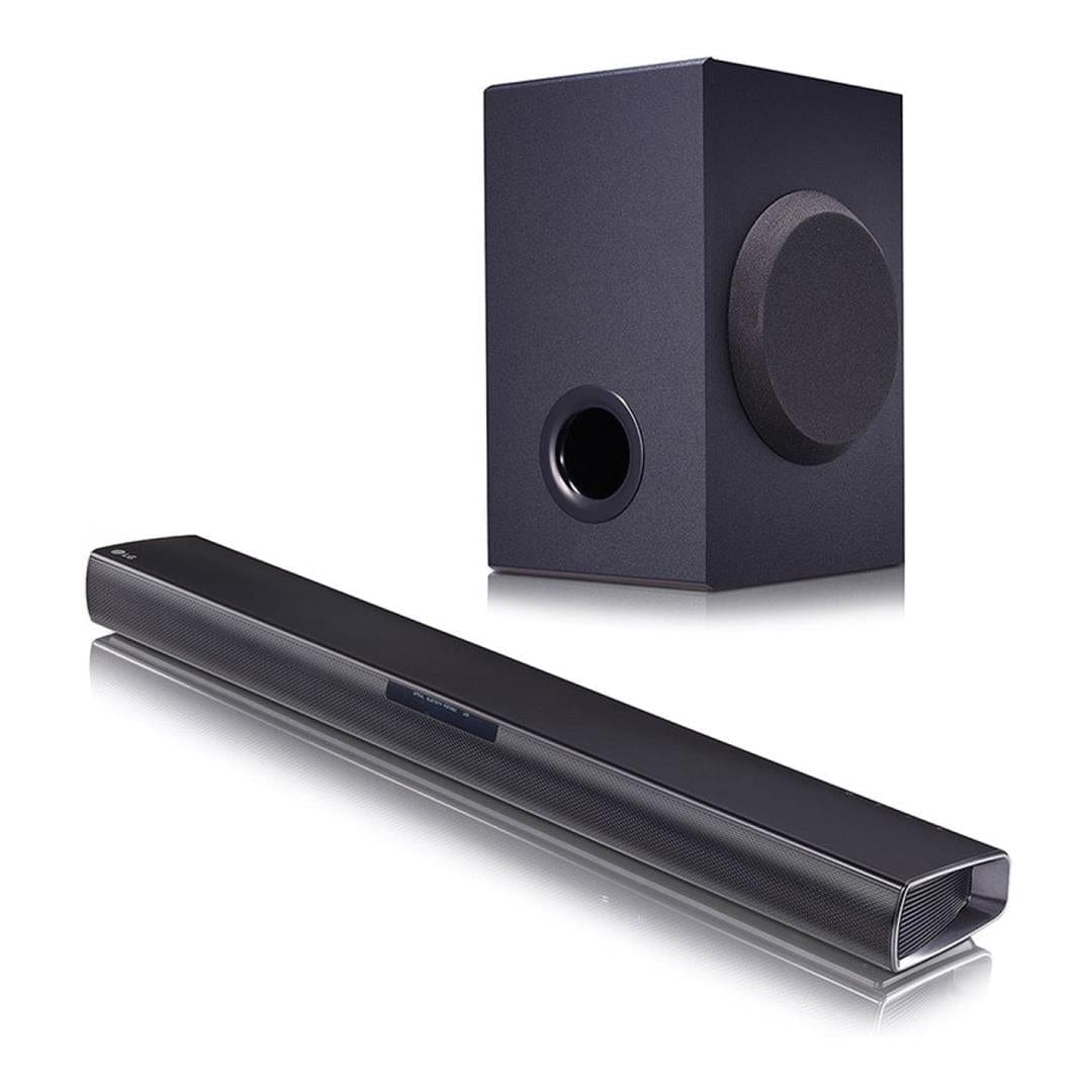 LG SQC1 2.1 Channel 160W Soundbar with Wireless Subwoofer