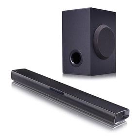 LG SQC1 2.1 Channel 160W Soundbar with Wireless Subwoofer