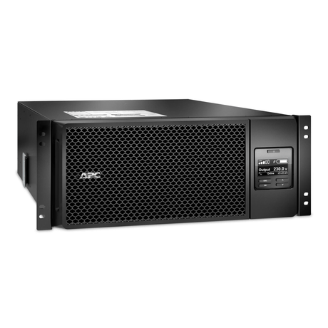 APC Smart-UPS 6kVA 6000W 10 AC outlet On-Line  Double-conversion Online UPS SRT6KRMXLI