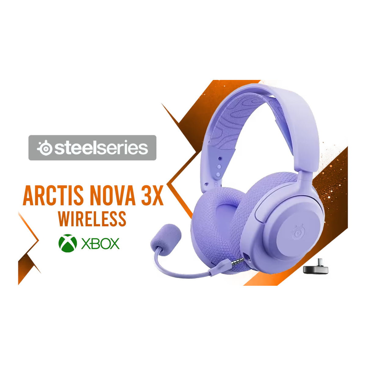 SteelSeries Arctis Nova 3X Wireless Gaming Headset for Xbox - Lavender SS-61693