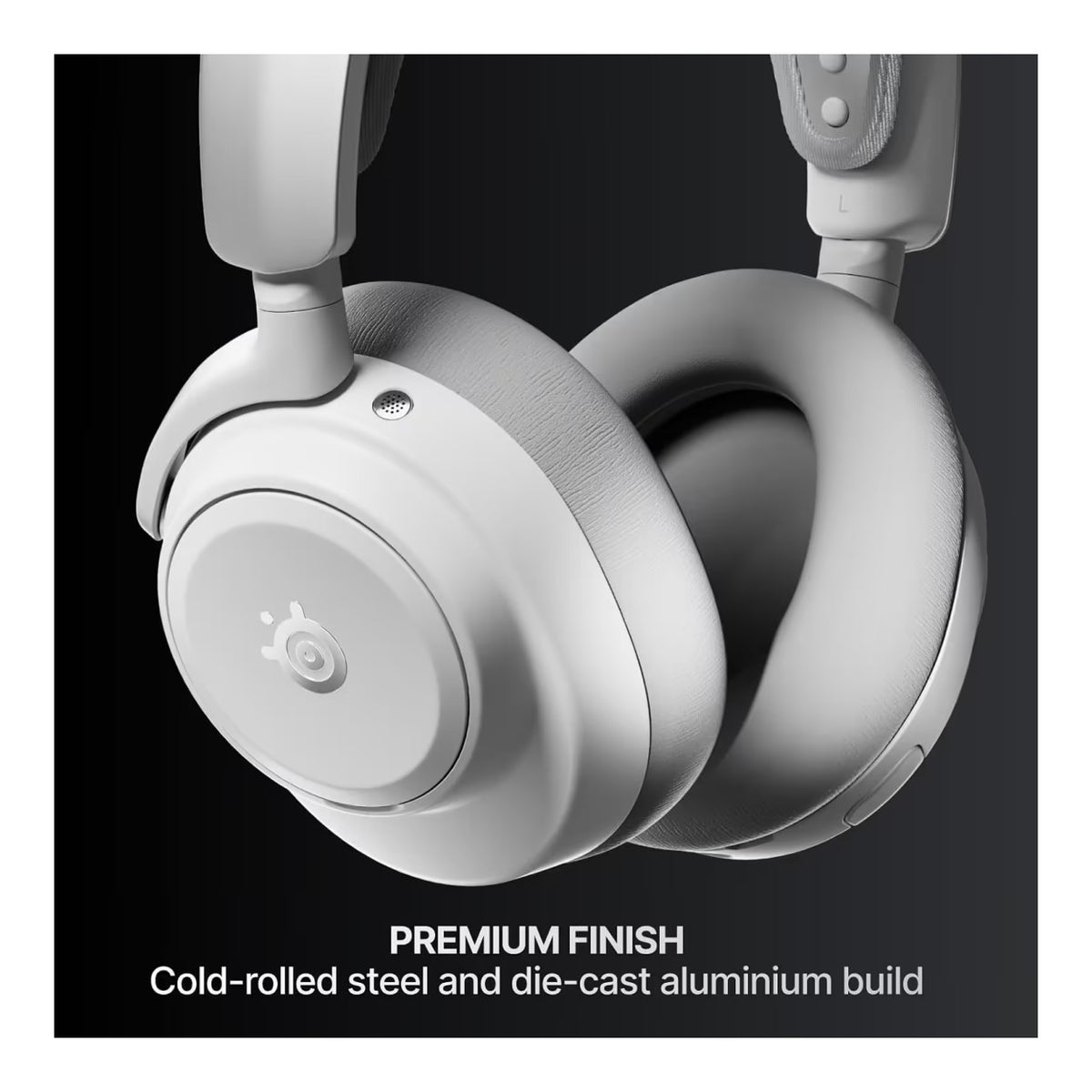 SteelSeries Arctis Nova Pro Omni Wireless Gaming Headset - White SS-61722