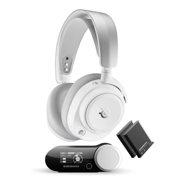 SteelSeries Arctis Nova Pro Omni Wireless Gaming Headset - White SS-61722