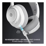 SteelSeries Arctis Nova 7 Gen 2 Wireless Gaming Headset - White SS-61731