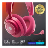 SteelSeries Arctis Nova 7 Gen 2 Wireless Gaming Headset - Magenta SS-61732