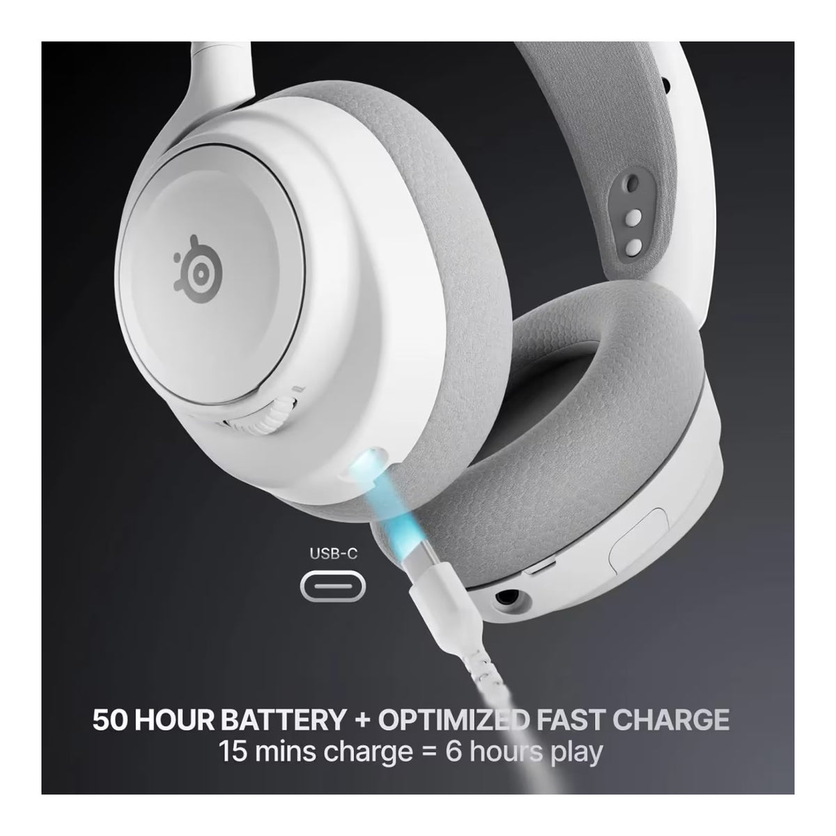 SteelSeries Arctis Nova 7P Gen 2 Wireless Gaming Headset - White SS-61745