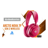 SteelSeries Arctis Nova 7P Gen 2 Wireless Gaming Headset - Magenta SS-61746
