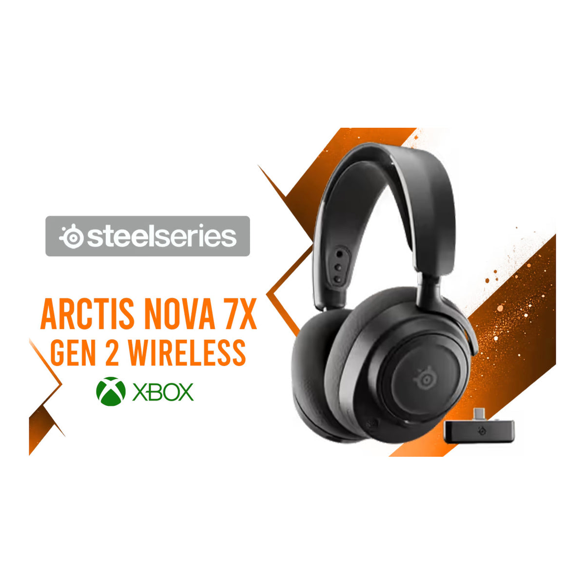 SteelSeries Arctis Nova 7X Gen 2 Wireless Gaming Headset - Black SS-61758