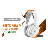 SteelSeries Arctis Nova 7X Gen 2 Wireless Gaming Headset - White SS-61759