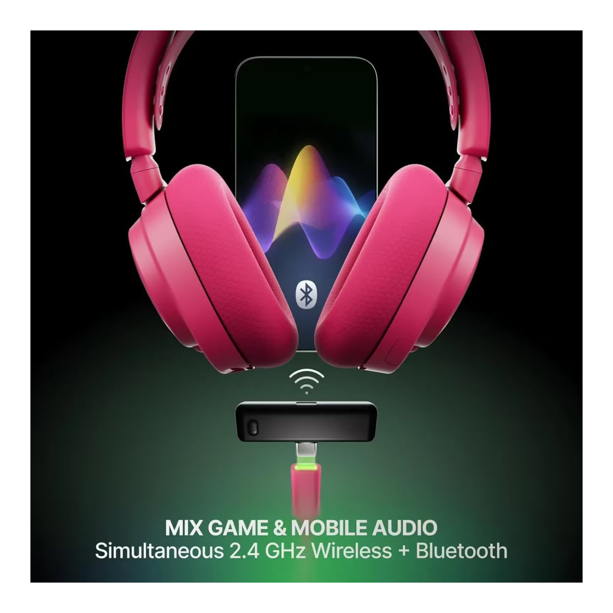 SteelSeries Arctis Nova 7X Gen 2 Wireless Gaming Headset - Magenta SS-61760