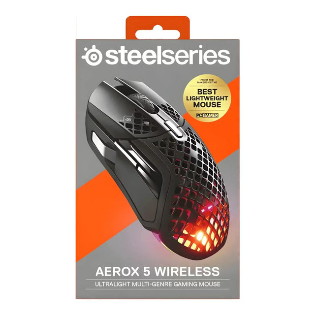 SteelSeries Aerox 5 Wireless Gaming Mouse - Black SS-62406
