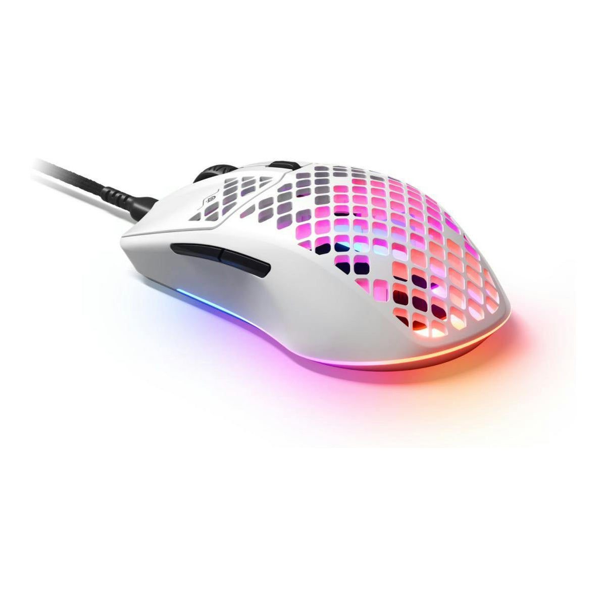 SteelSeries Aerox 3 Wired Gaming Mouse - Snow SS-62603