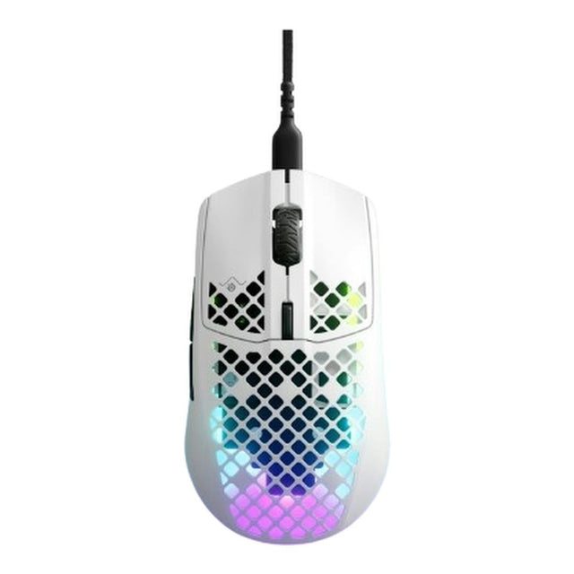 SteelSeries Aerox 3 Wired Gaming Mouse - Snow SS-62603